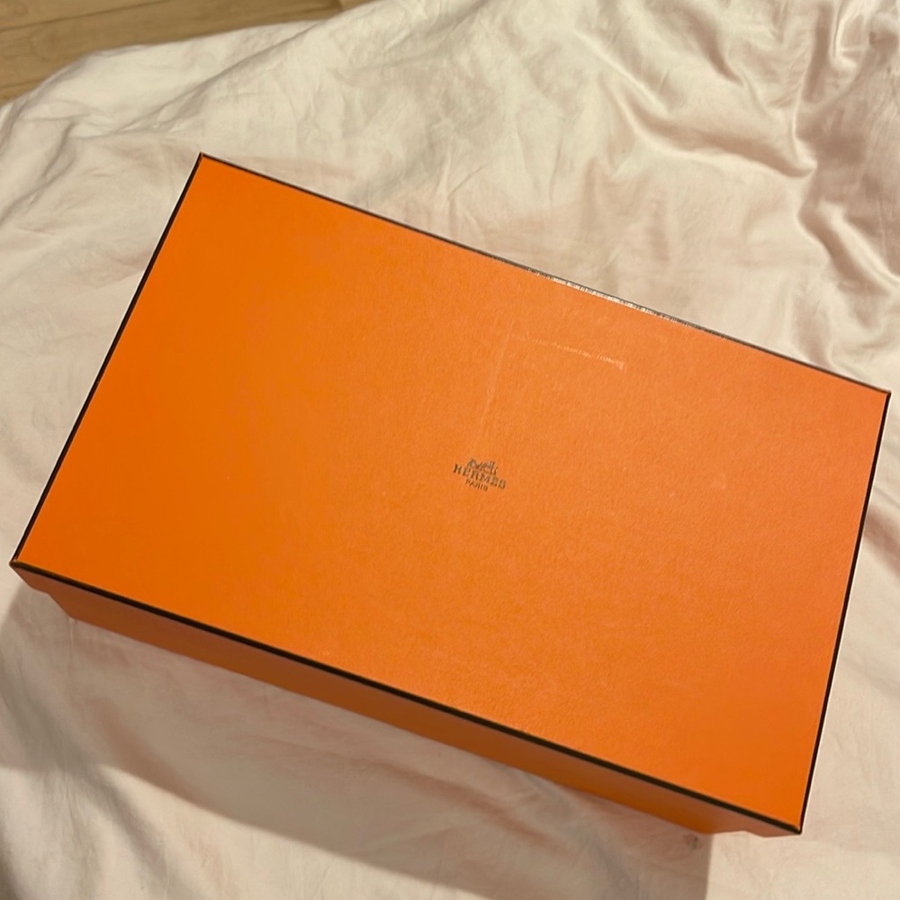 Hermes shoe box